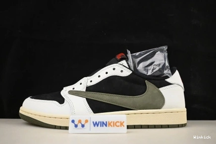 SCOTT Olive AIR JORDAN X TRAVIS OG 1 LOW DZ4137-106 0917